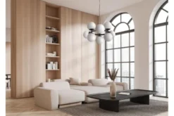 LAMPADA A SOSPENSIONE MODERNA LEDO NERO W9
