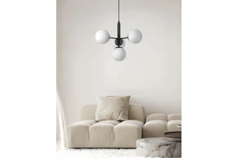 LAMPADA A SOSPENSIONE MODERNA LEDO W4 NERA