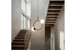 LAMPADA A SOSPENSIONE MODERNA LEDO W2 NERA