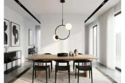 LAMPADA A SOSPENSIONE MODERNA LEDO W2 NERA