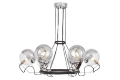 LAMPADA A SOSPENSIONE MODERNA NERA MARSEO W6