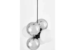 LAMPADA A SOSPENSIONE MODERNA NERA SAONA W6