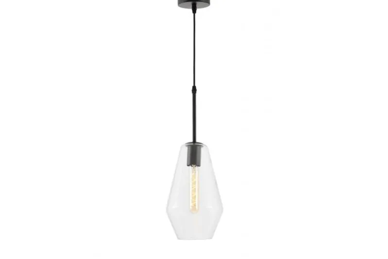 LAMPADA A SOSPENSIONE MODERNA NERA SHARD W1