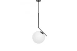 LAMPADA A SOSPENSIONE MODERNA NERA SORENTO D25