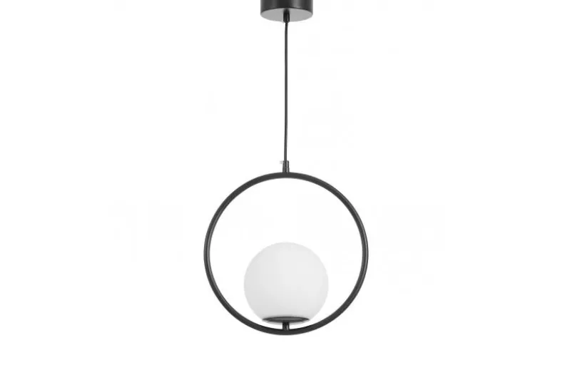 LAMPADA A SOSPENSIONE MODERNA NERA VERO 1A