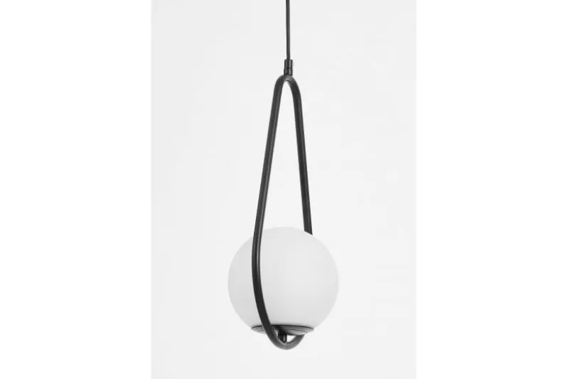 LAMPADA A SOSPENSIONE MODERNA NERA VERO 1C