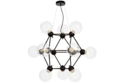 LAMPADA A SOSPENSIONE MODERNA NERA ZODIAK NEO