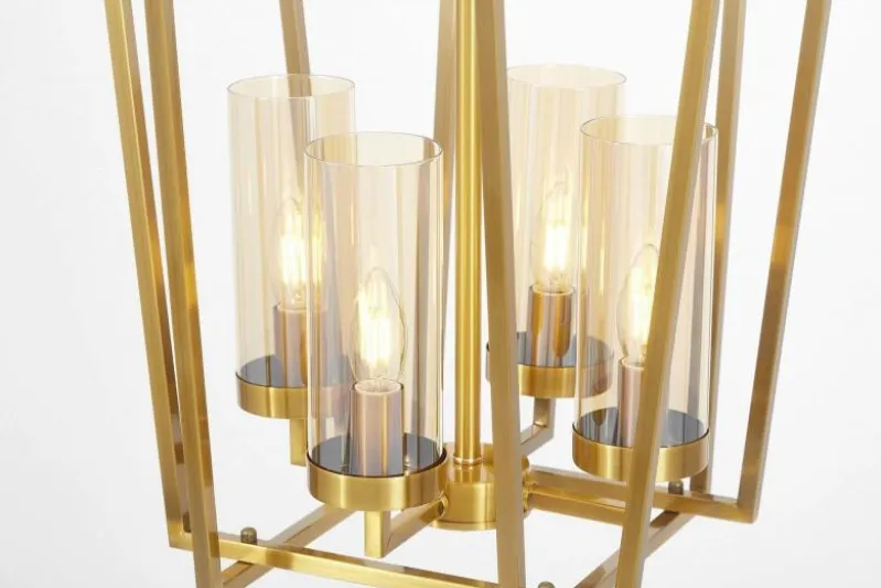 LAMPADA A SOSPENSIONE MODERNA ORO ARES W4