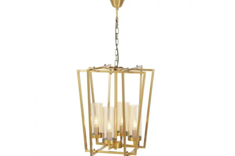 LAMPADA A SOSPENSIONE MODERNA ORO ARES W4