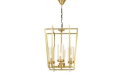 LAMPADA A SOSPENSIONE MODERNA ORO ARES W4