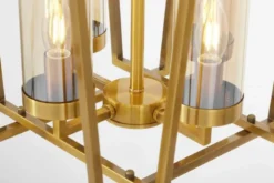 LAMPADA A SOSPENSIONE MODERNA ORO ARES W4