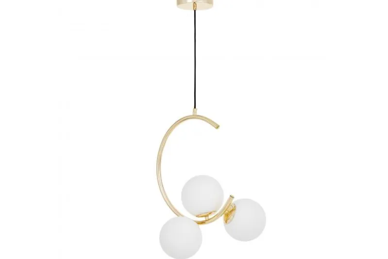 LAMPADA A SOSPENSIONE MODERNA ORO BONIO W3