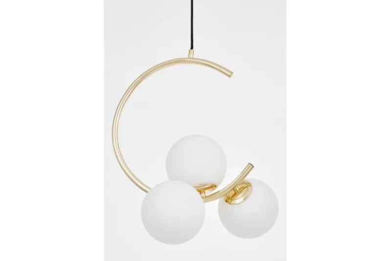 LAMPADA A SOSPENSIONE MODERNA ORO BONIO W3