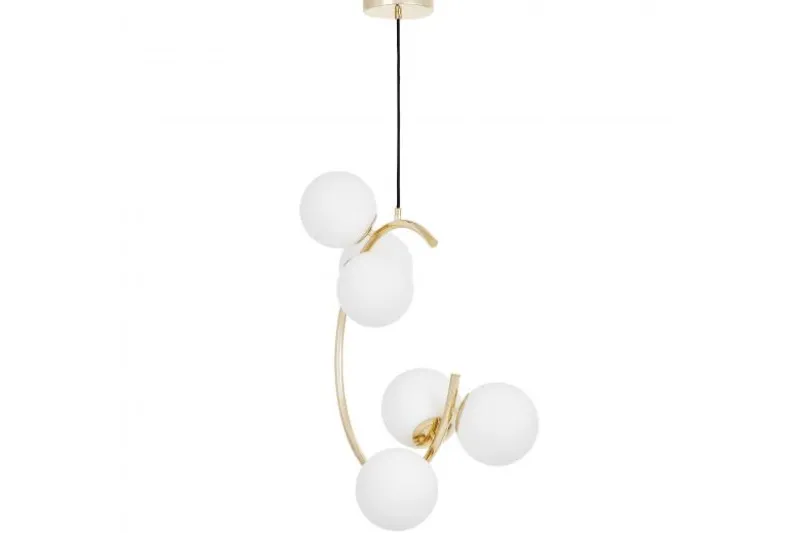LAMPADA A SOSPENSIONE MODERNA ORO BONIO W6