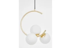 LAMPADA A SOSPENSIONE MODERNA ORO CALDO BONIO W3