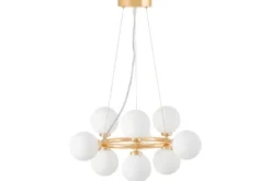 LAMPADA A SOSPENSIONE MODERNA ORO CALDO MARSIADA W9