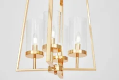 LAMPADA A SOSPENSIONE MODERNA ORO FEDI W4