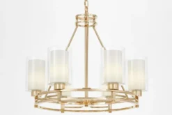 LAMPADA A SOSPENSIONE MODERNA ORO MARIETTA W6