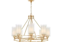 LAMPADA A SOSPENSIONE MODERNA ORO MARIETTA W8