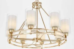 LAMPADA A SOSPENSIONE MODERNA ORO MARIETTA W8