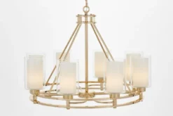 LAMPADA A SOSPENSIONE MODERNA ORO MARIETTA W8