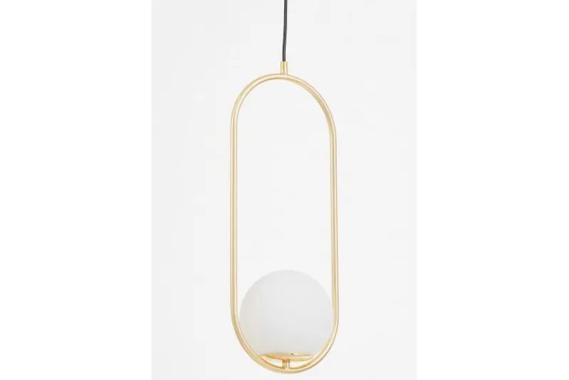 LAMPADA A SOSPENSIONE MODERNA ORO VERO 1B