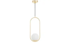LAMPADA A SOSPENSIONE MODERNA ORO VERO 1B