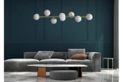 LAMPADA A SOSPENSIONE MODERNA OTTONE FINO W8