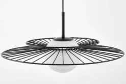 LAMPADA A SOSPENSIONE MODERNA SOLARIS NERA