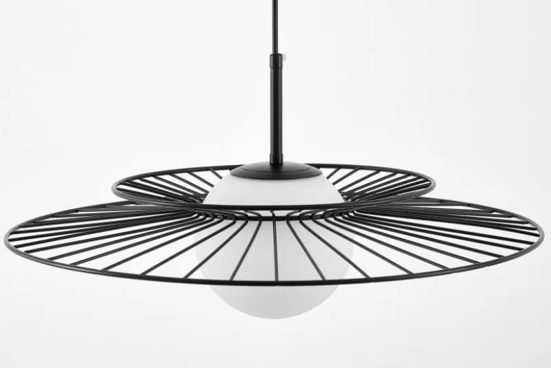 LAMPADA A SOSPENSIONE MODERNA SOLARIS NERA