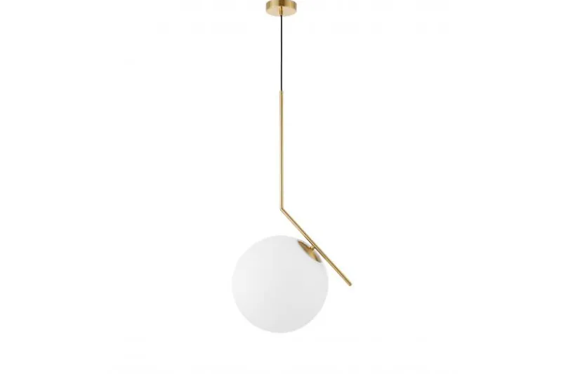 LAMPADA A SOSPENSIONE MODERNA SORENTO D25 IN OTTONE