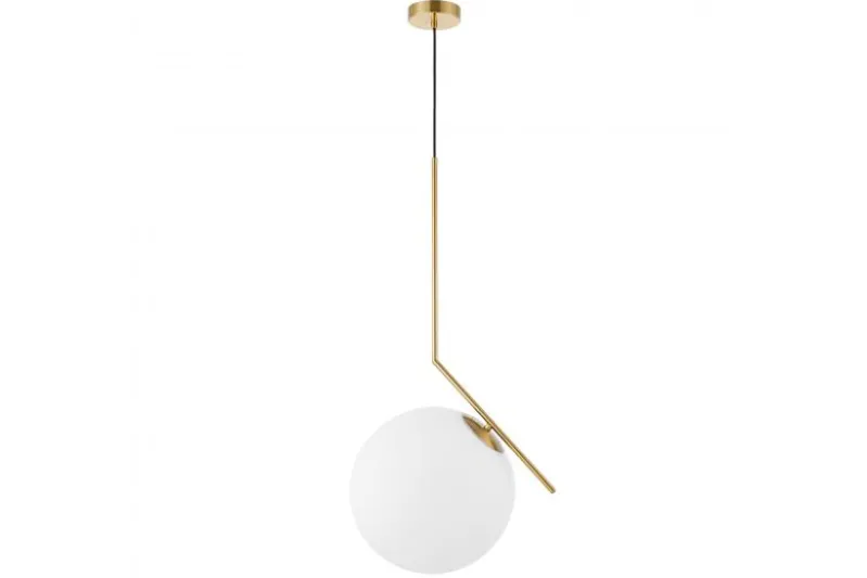 LAMPADA A SOSPENSIONE MODERNA SORENTO D25 IN OTTONE