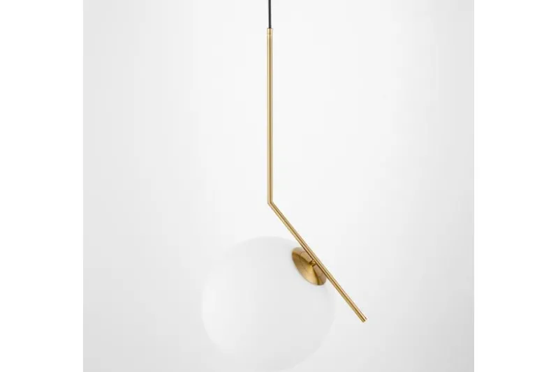 LAMPADA A SOSPENSIONE MODERNA SORENTO D25 IN OTTONE