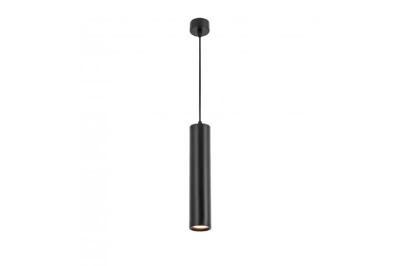 LAMPADA A SOSPENSIONE MODERNA TUBO NERO LINEO W1