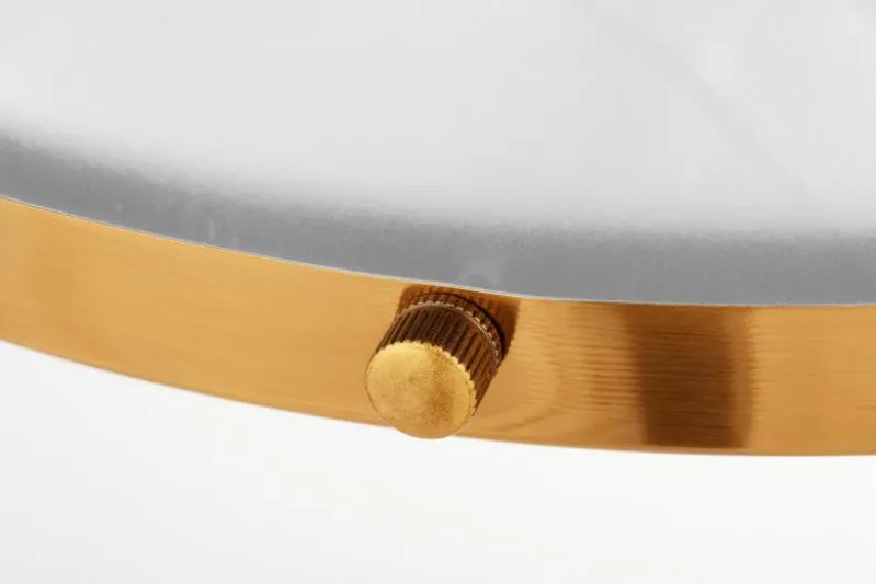 Lampada a sospensione ottone e bianco stile industriale ETTORE
