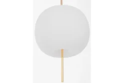 Lampada a sospensione sfera e asta dorata ALPINA D33
