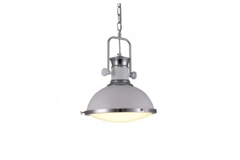 Lampada a sospensione stile industriale vintage BATORE W1 Bianco