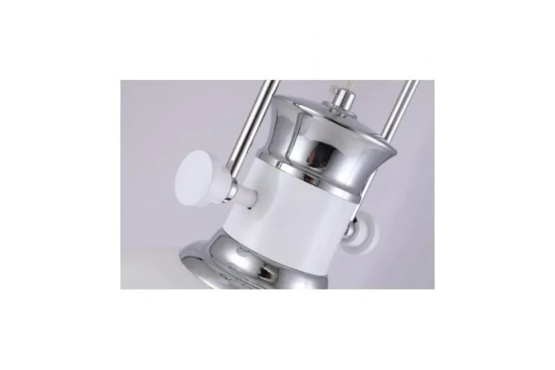 Lampada a sospensione stile industriale vintage BATORE W1 Bianco
