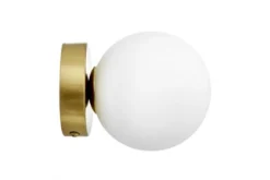 Lampada da muro MARSIADA W1 ottone a sfera