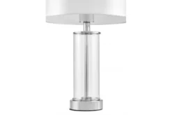 LAMPADA DA NOTTE MODERNA CROMATA LEONA