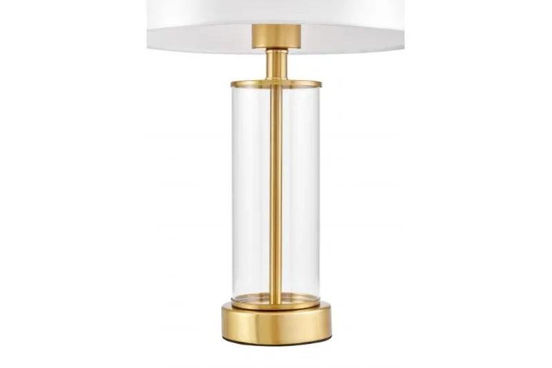 LAMPADA DA NOTTE MODERNA IN OTTONE LEONA