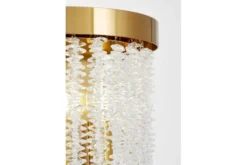 LAMPADA DA PARETE IN CRISTALLO OTTONE BALMENA W2