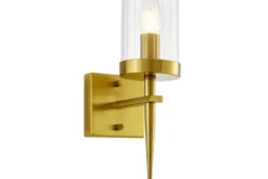 LAMPADA DA PARETE IN OTTONE MORATTI W1