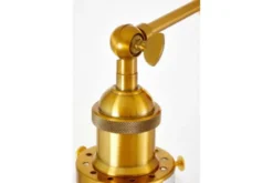 LAMPADA DA PARETE LOFT IN OTTONE FABI
