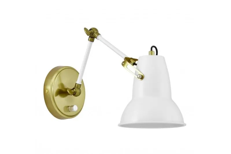 LAMPADA DA PARETE MODERNA BIANCA BONA W2
