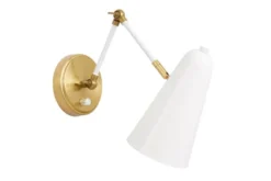 LAMPADA DA PARETE MODERNA BIANCA RONA W2