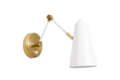 LAMPADA DA PARETE MODERNA BIANCA RONA W2