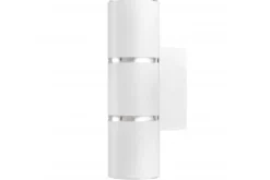 LAMPADA DA PARETE MODERNA BIANCO E CROMO ASTI W2