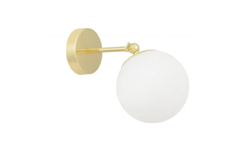 LAMPADA DA PARETE MODERNA CLASSICA ORO FREDICA W1