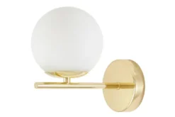 LAMPADA DA PARETE MODERNA CLASSICA ORO LEDO W1